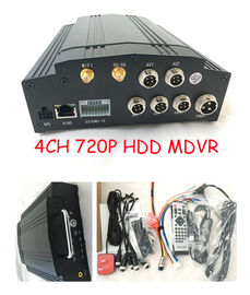 Allgemeine bewegliche DVR GPS 4CH Festplatte Bus Wifi-Router-3G mit SIM-Karte 8V - 36V