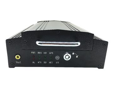 720p G-Sensor GPS G/M 3G WIFI 4G HDD bewegliches DVR 4ch MDVR mit Kamera-Monitor CMS